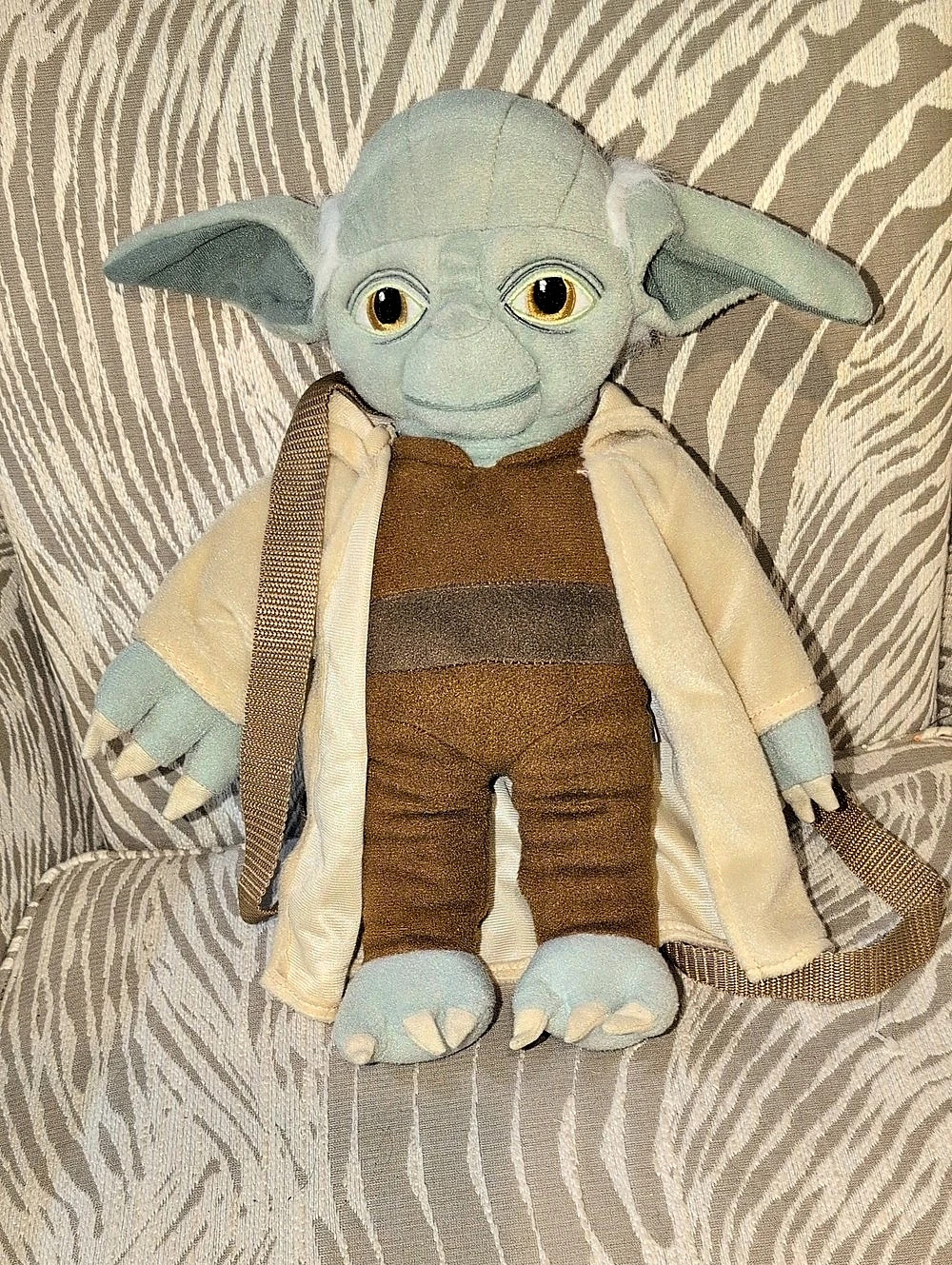 Star Wars Yoda Green & Brown Backpack